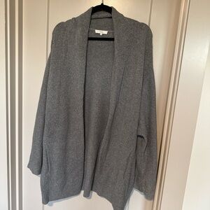 Vince Charcoal Gray Women's Cardigan